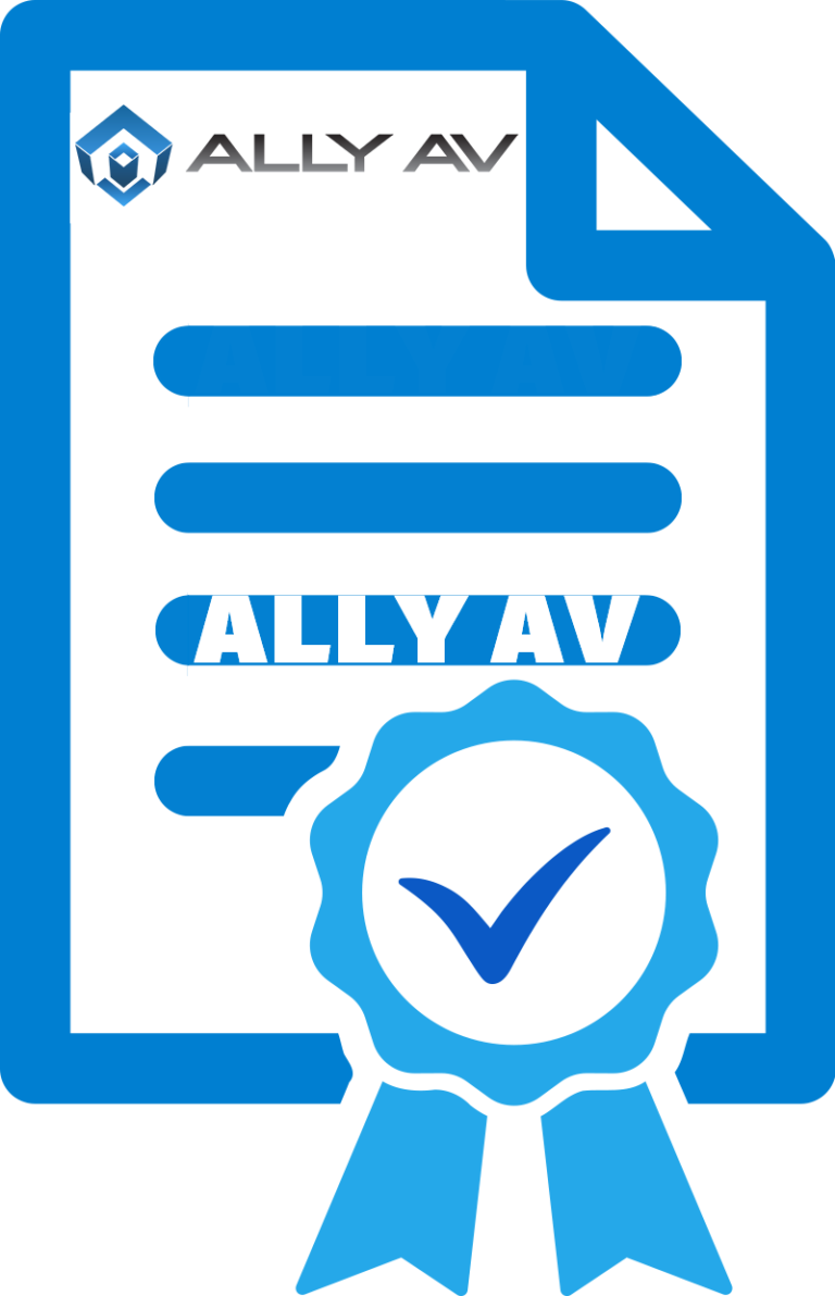 Verified Ally AV Technician Certification Verified Ally AV Technician Certification